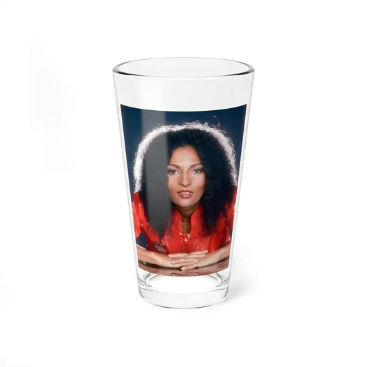 Pam Grier #35 (Vintage Female Icon) Pint Glass 16oz 16oz - Go Mug Yourself