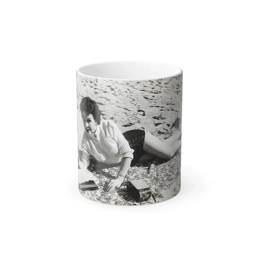 Pamela Duncan #01 (Vintage Female Icon) Color Changing Mug 11oz 11oz - Go Mug Yourself
