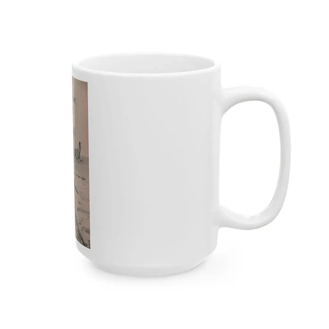 Pamela Duncan #23 - PHOTO Digest Mag. March '55 - 1 B&W Photo (Vintage Female Icon) White Coffee Mug - Go Mug Yourself