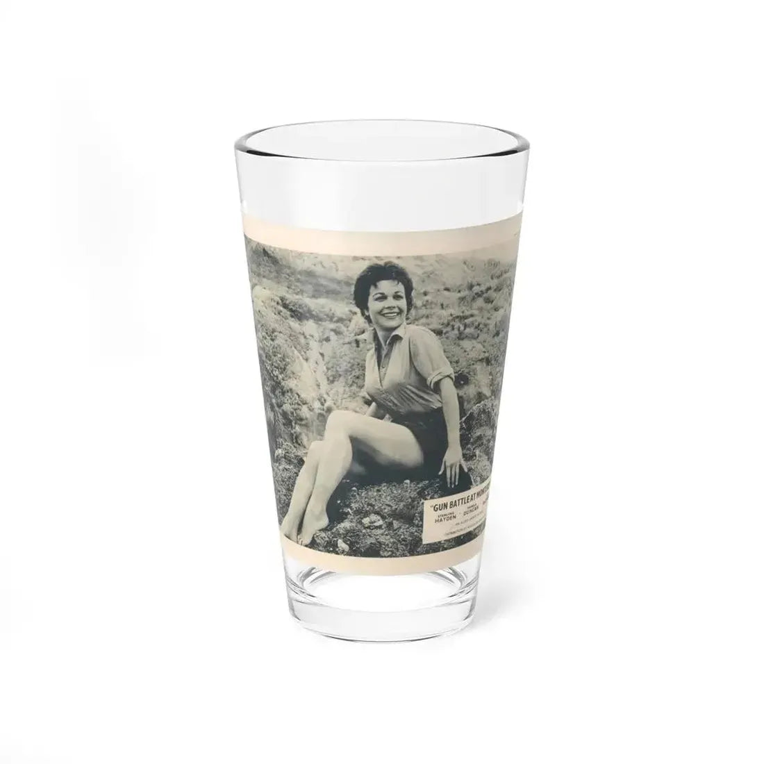 Pamela Duncan #33 (Vintage Female Icon) Pint Glass 16oz 16oz - Go Mug Yourself