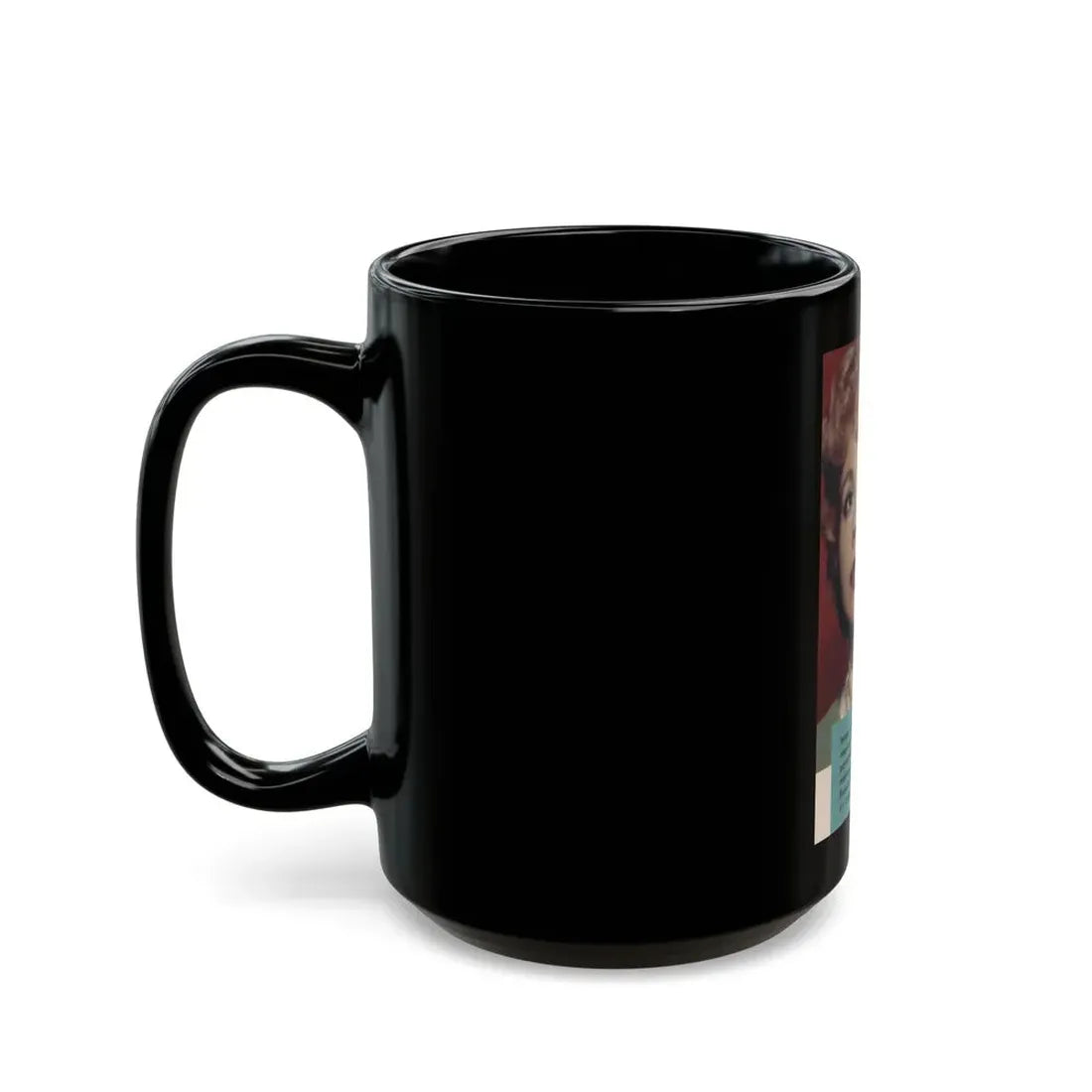 Pamela Duncan #36 - 2.5x4 Clipping (Vintage Female Icon) Black Coffee Mug - Go Mug Yourself