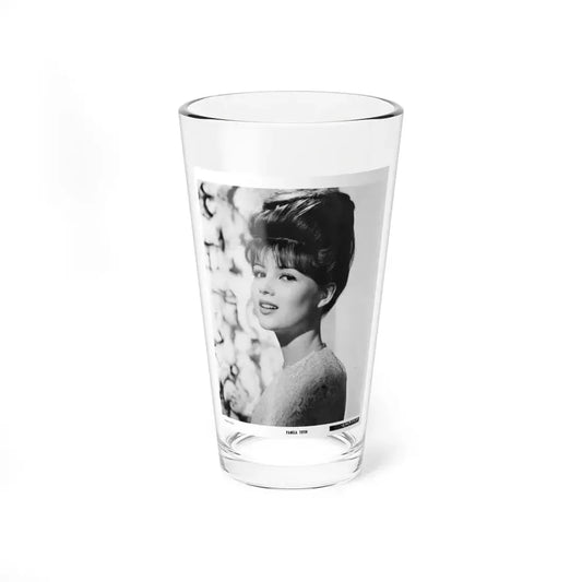 Pamela Tiffin #04 (Vintage Female Icon) Pint Glass 16oz 16oz - Go Mug Yourself