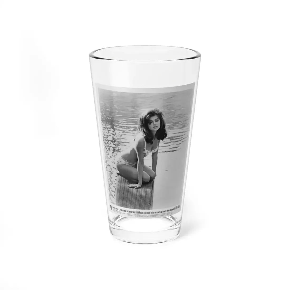 Pamela Tiffin #08 (Vintage Female Icon) Pint Glass 16oz 16oz - Go Mug Yourself