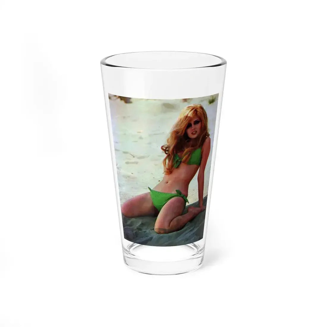 Pamela Tiffin #102 (Vintage Female Icon) Pint Glass 16oz 16oz - Go Mug Yourself