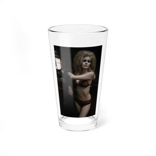 Pamela Tiffin #116 (Vintage Female Icon) Pint Glass 16oz 16oz - Go Mug Yourself