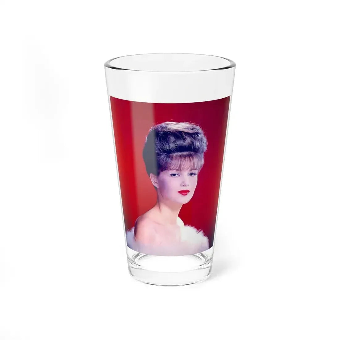 Pamela Tiffin #12 (Vintage Female Icon) Pint Glass 16oz 16oz - Go Mug Yourself