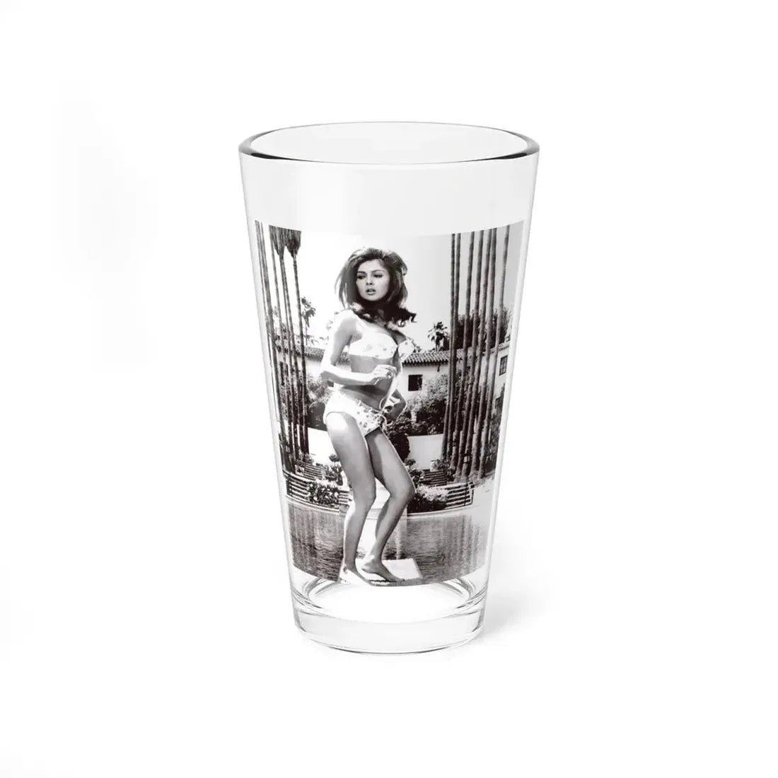 Pamela Tiffin #1251 (Vintage Female Icon) Pint Glass 16oz 16oz - Go Mug Yourself