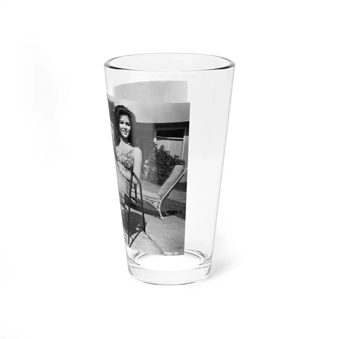 Pamela Tiffin #139 (Vintage Female Icon) Pint Glass 16oz - Go Mug Yourself