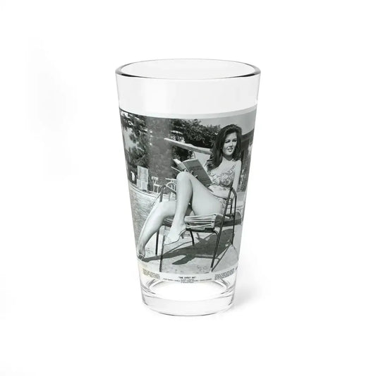 Pamela Tiffin #1392 (Vintage Female Icon) Pint Glass 16oz 16oz - Go Mug Yourself