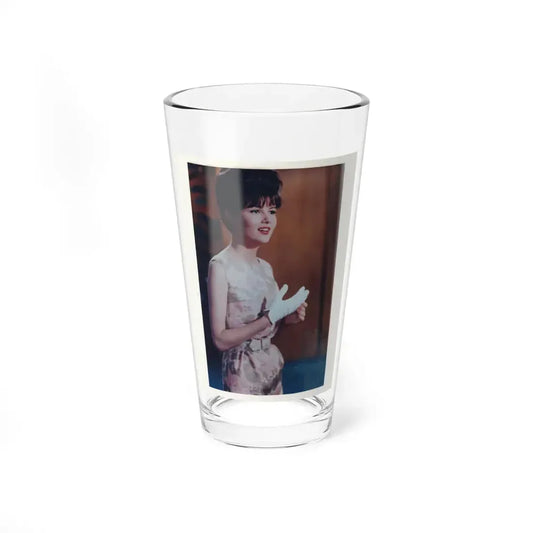 Pamela Tiffin #141 (Vintage Female Icon) Pint Glass 16oz 16oz - Go Mug Yourself