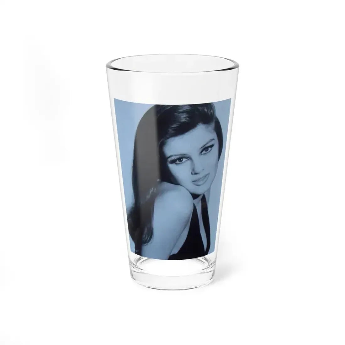 Pamela Tiffin #1551 (Vintage Female Icon) Pint Glass 16oz 16oz - Go Mug Yourself