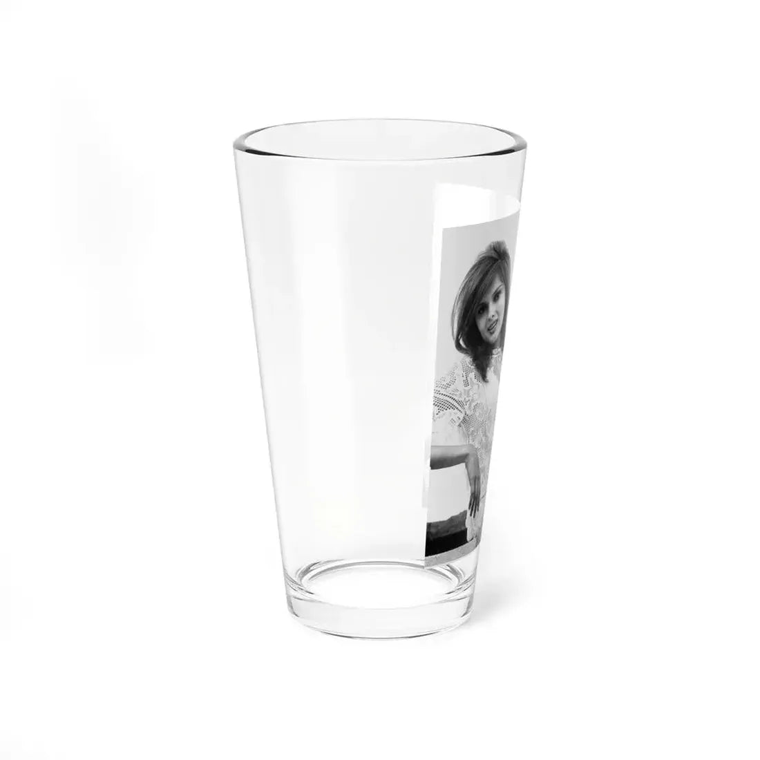 Pamela Tiffin #157 (Vintage Female Icon) Pint Glass 16oz - Go Mug Yourself