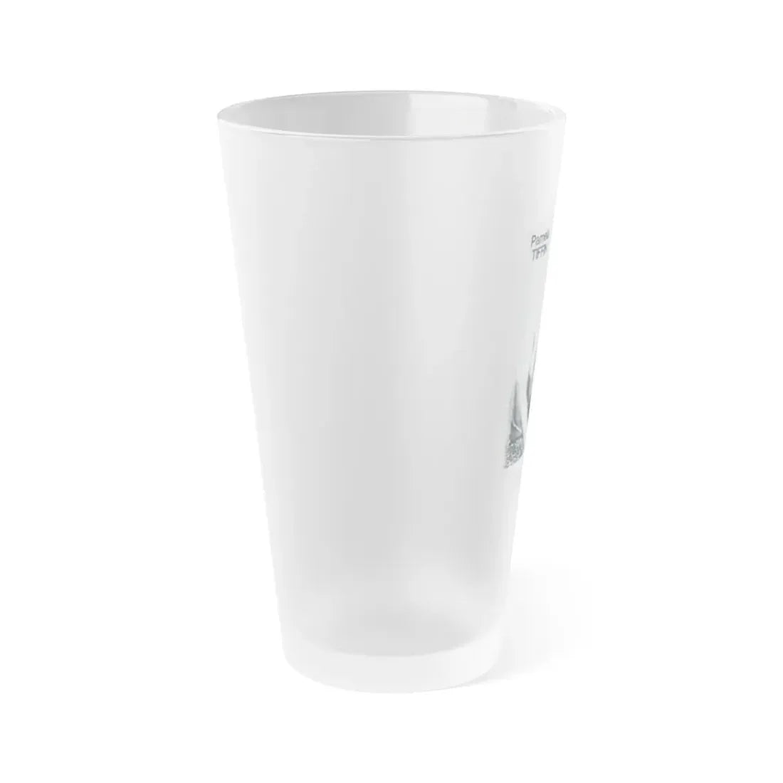 Pamela Tiffin #170 (Vintage Female Icon) Frosted Pint Glass 16oz - Go Mug Yourself
