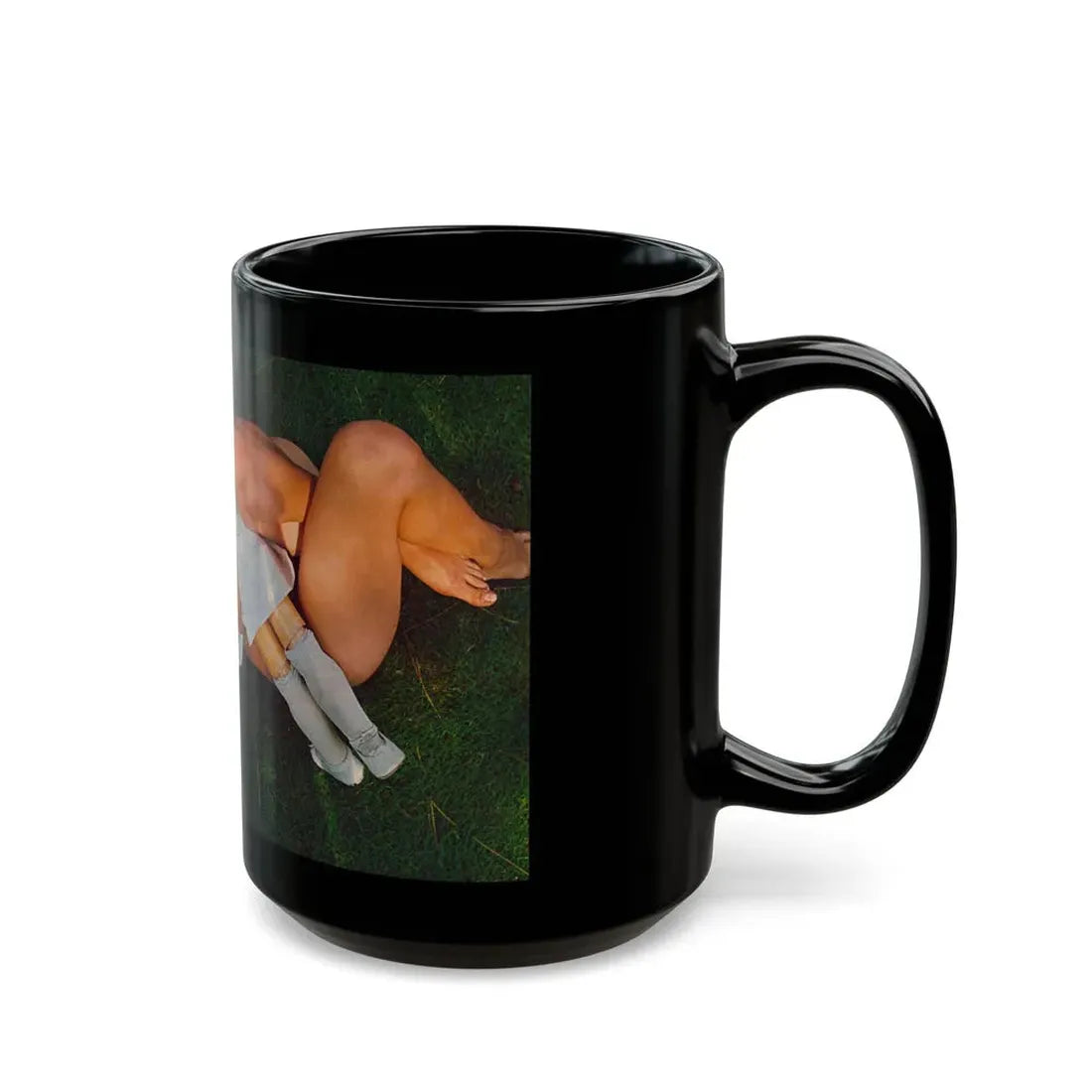 Pamela Tiffin #177 - Playboy February '69 Centerfold Photo (Vintage Female Icon) Black Coffee Mug - Go Mug Yourself