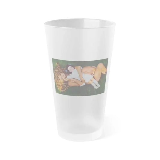 Pamela Tiffin #177 - Playboy February '69 Centerfold Photo (Vintage Female Icon) Frosted Pint Glass 16oz 16oz Frosted - Go Mug Yourself
