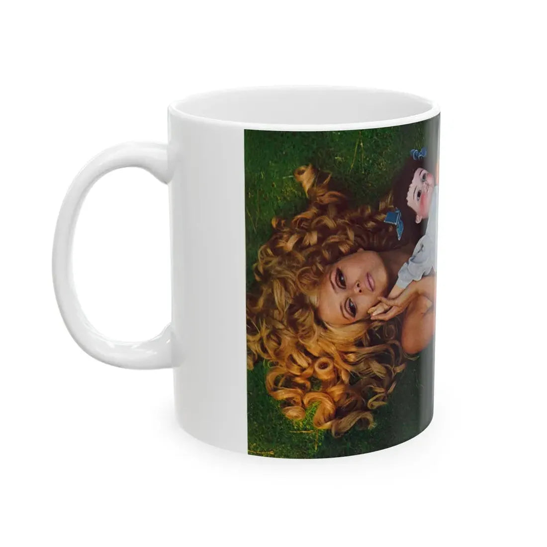 Pamela Tiffin #177 - Playboy February '69 Centerfold Photo (Vintage Female Icon) White Coffee Mug - Go Mug Yourself