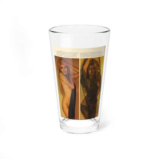 Pamela Tiffin #180 - Playboy February '69 Photo (Vintage Female Icon) Pint Glass 16oz 16oz - Go Mug Yourself