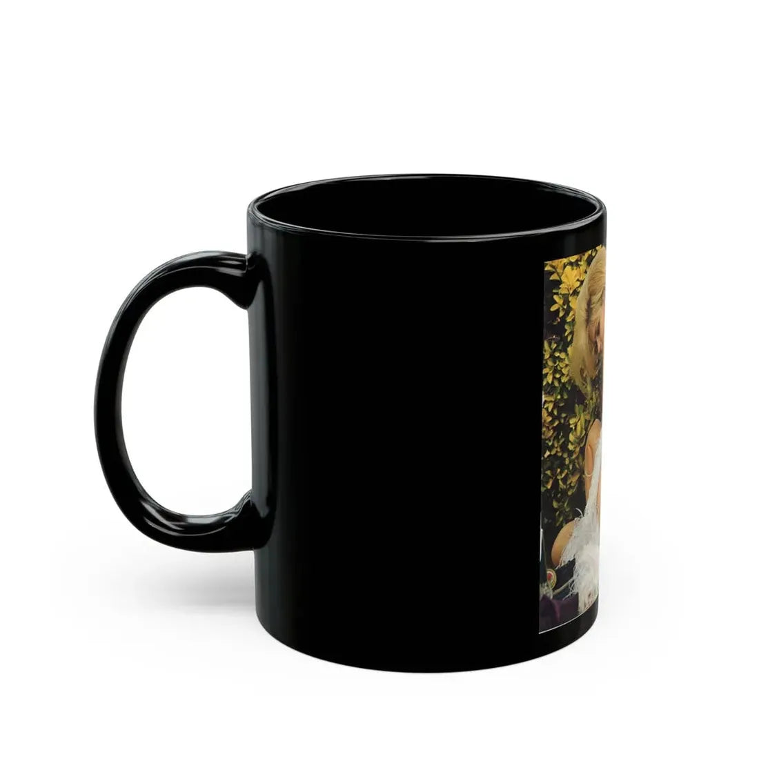 Pamela Tiffin #181 - Playboy February '69 Photo (Vintage Female Icon) Black Coffee Mug - Go Mug Yourself
