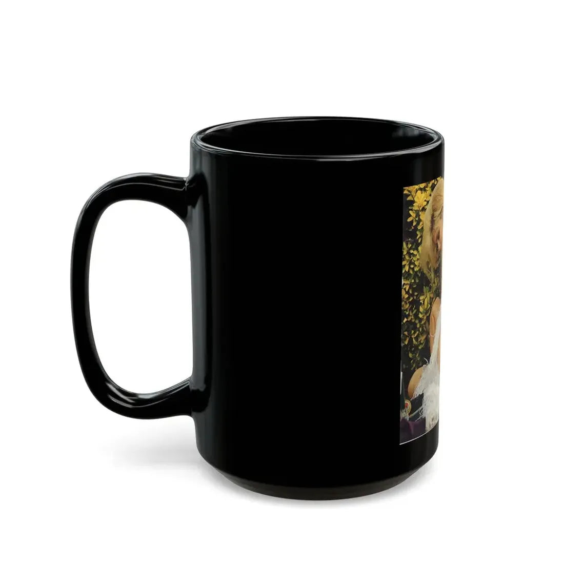 Pamela Tiffin #181 - Playboy February '69 Photo (Vintage Female Icon) Black Coffee Mug - Go Mug Yourself