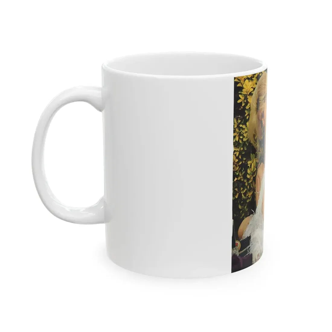 Pamela Tiffin #181 - Playboy February '69 Photo (Vintage Female Icon) White Coffee Mug - Go Mug Yourself