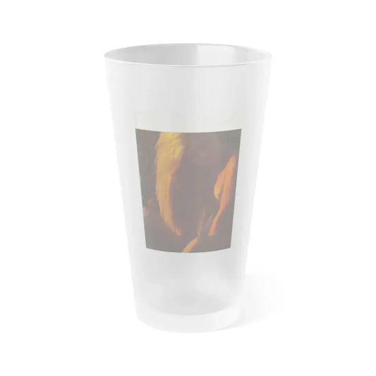 Pamela Tiffin #182 - Playboy February '69 Photo (Vintage Female Icon) Frosted Pint Glass 16oz 16oz Frosted - Go Mug Yourself