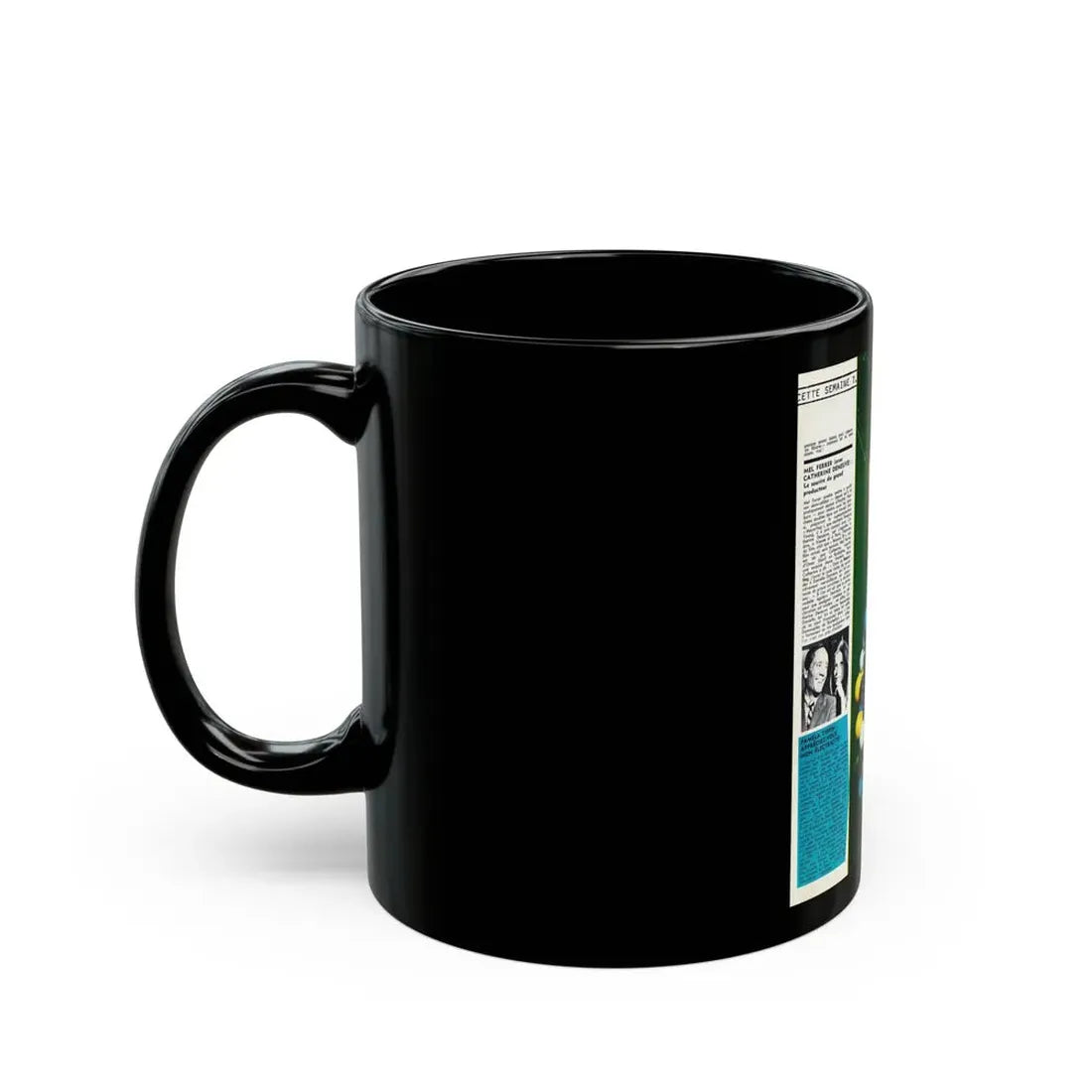 Pamela Tiffin #183 - Mag. Page (Vintage Female Icon) Black Coffee Mug - Go Mug Yourself
