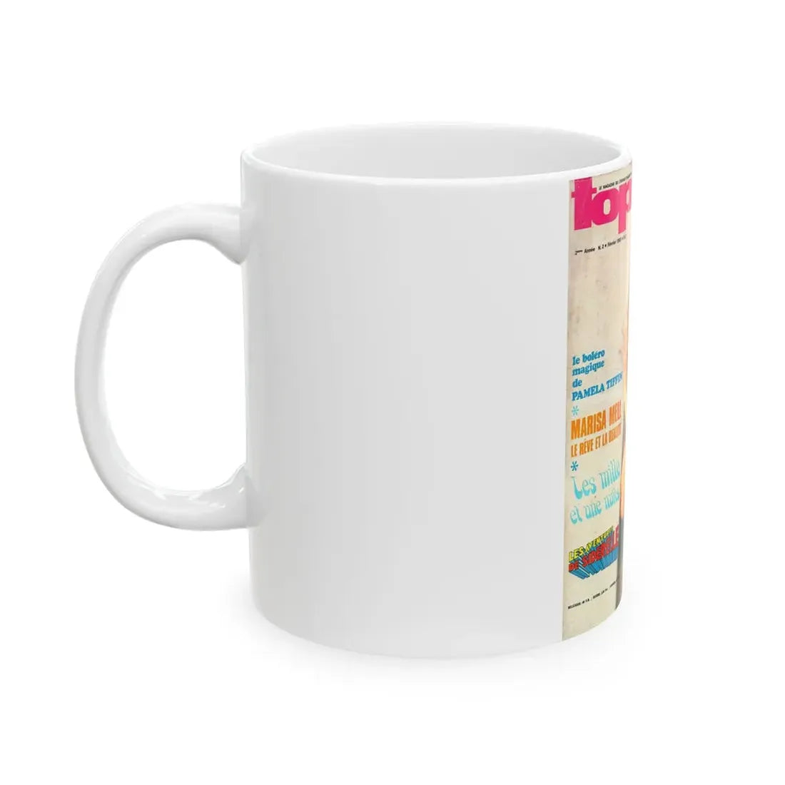 Pamela Tiffin #185 - Mag. Cover (Vintage Female Icon) White Coffee Mug - Go Mug Yourself