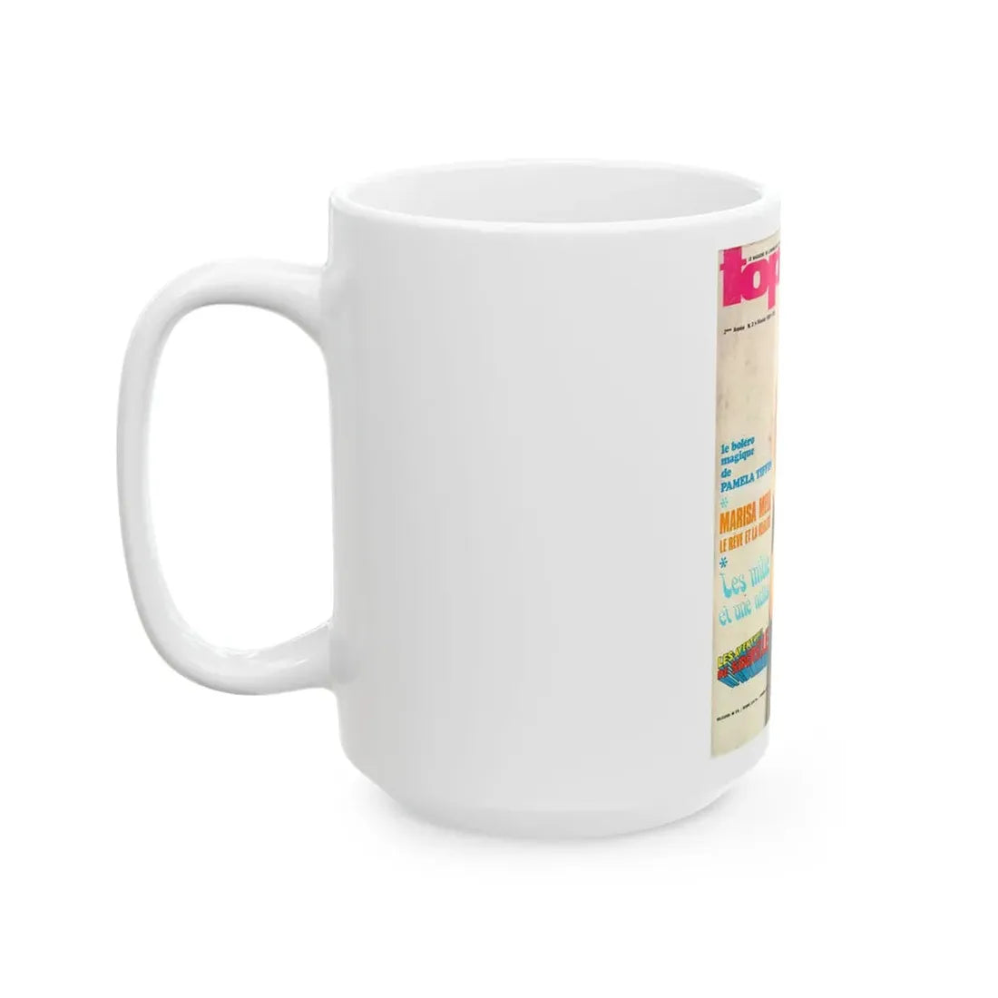 Pamela Tiffin #185 - Mag. Cover (Vintage Female Icon) White Coffee Mug - Go Mug Yourself