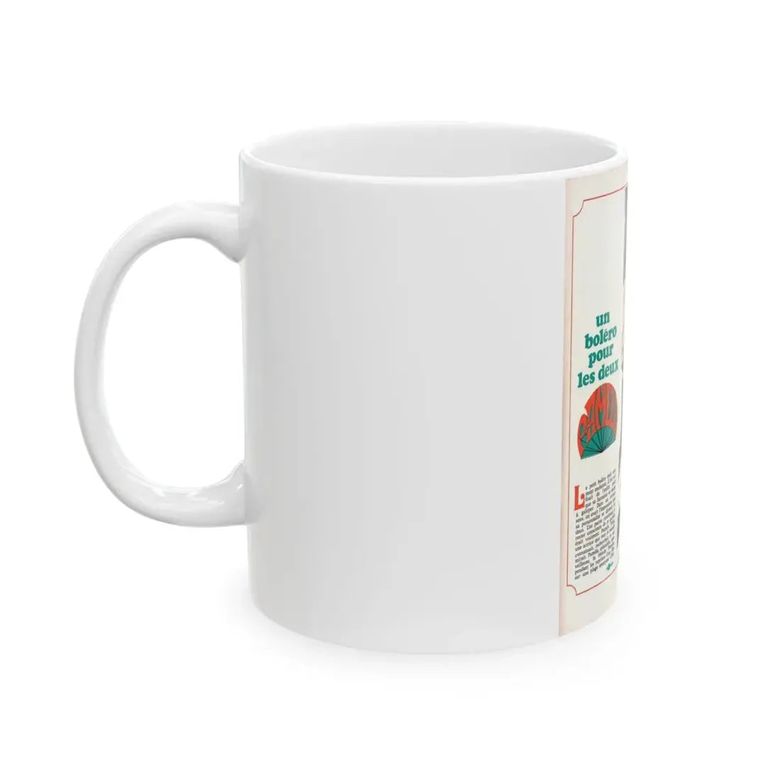 Pamela Tiffin #186 - Mag. Page (Vintage Female Icon) White Coffee Mug - Go Mug Yourself