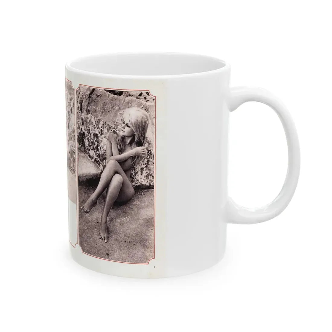 Pamela Tiffin #189 - Mag. Page (Vintage Female Icon) White Coffee Mug - Go Mug Yourself