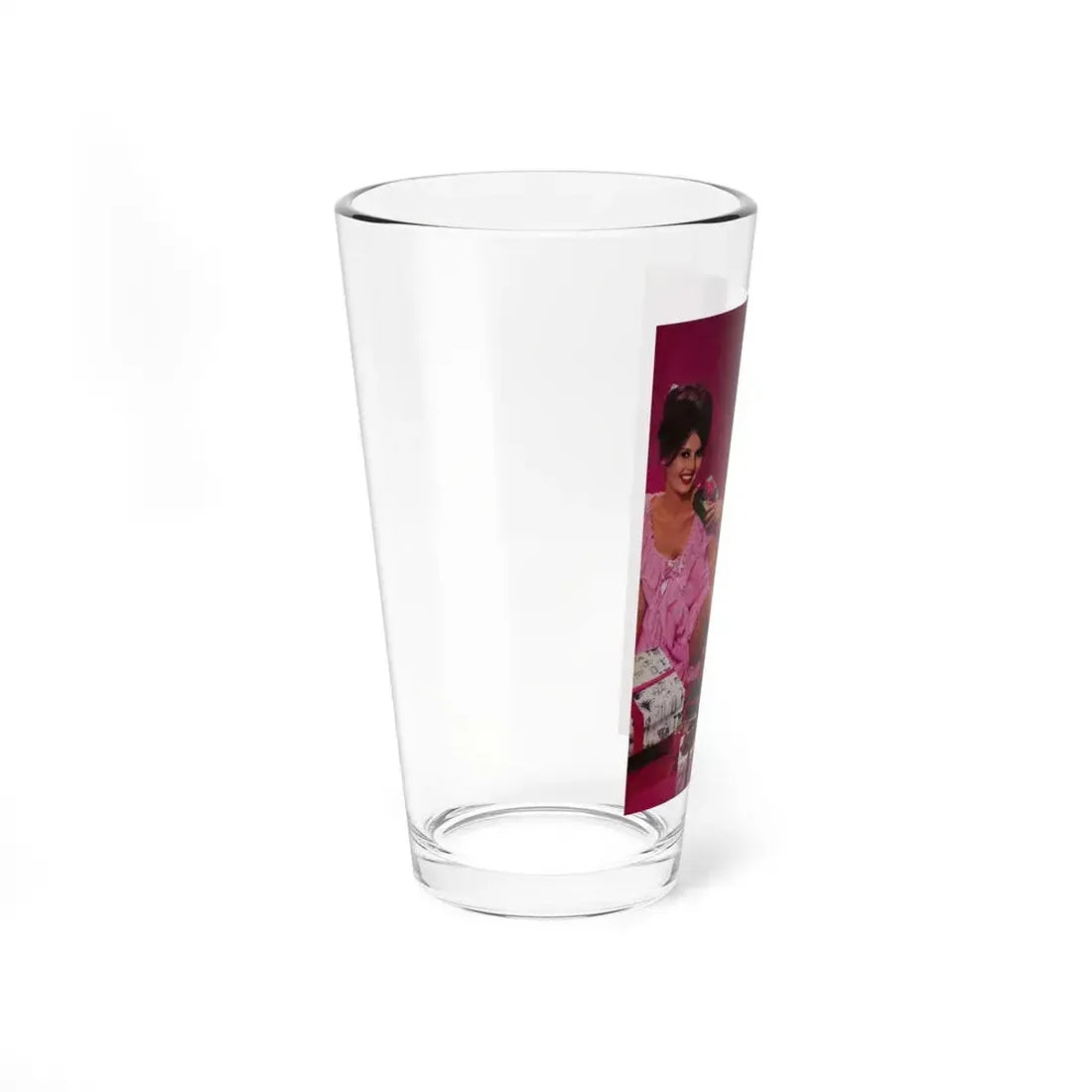 Pamela Tiffin #199 (Vintage Female Icon) Pint Glass 16oz - Go Mug Yourself