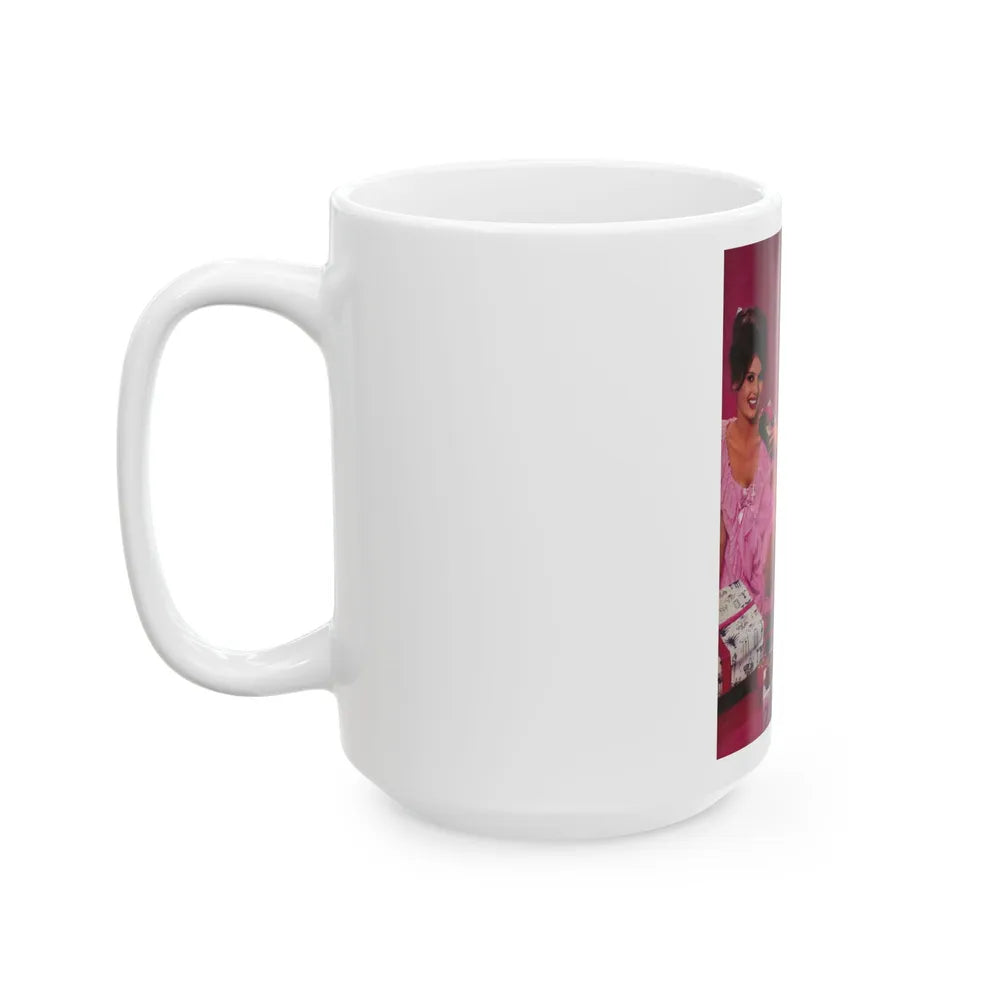 Pamela Tiffin #199 (Vintage Female Icon) White Coffee Mug-Go Mug Yourself
