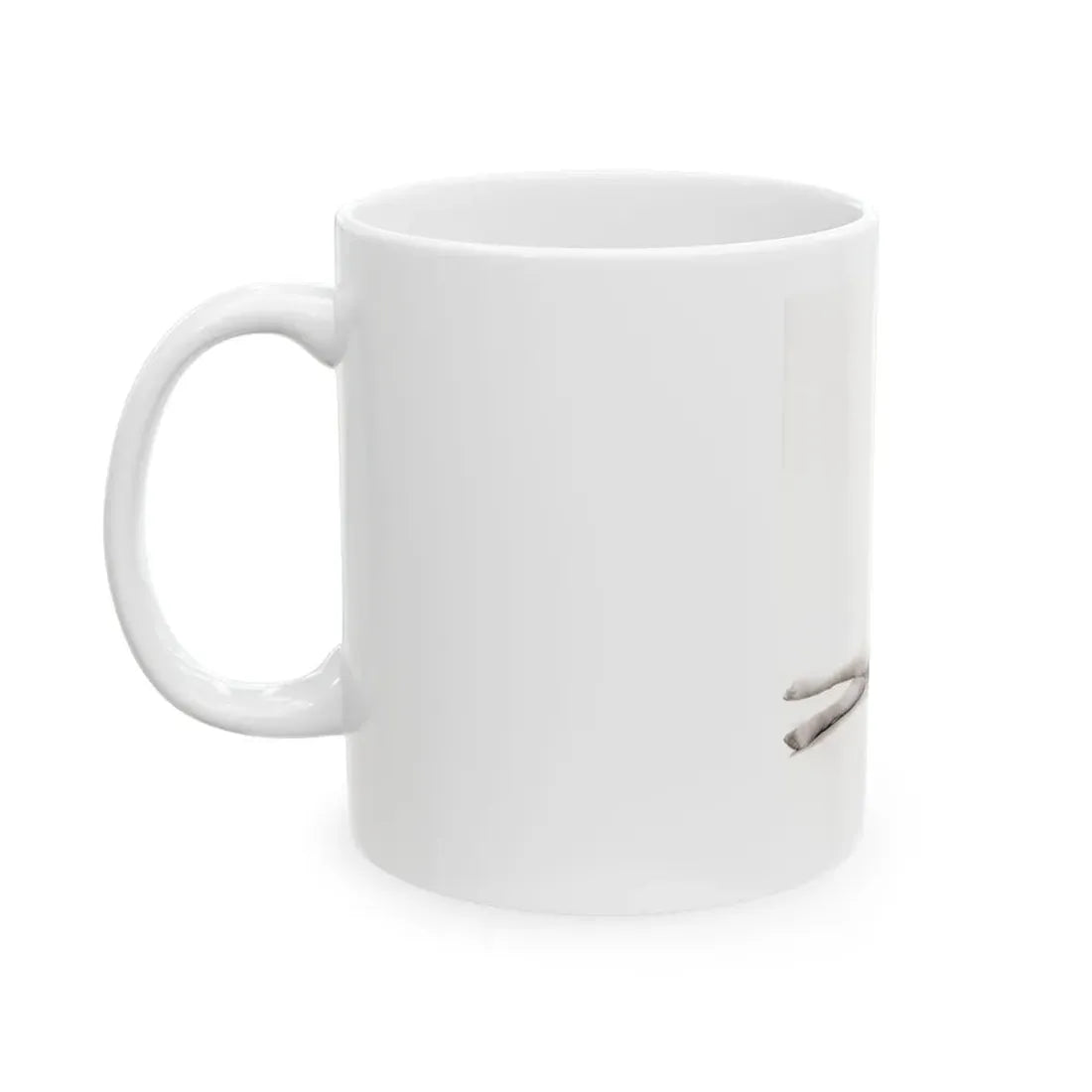 Pamela Tiffin #202 - 8x10 B&W Full Body Photo from 1964 (Vintage Female Icon) White Coffee Mug - Go Mug Yourself