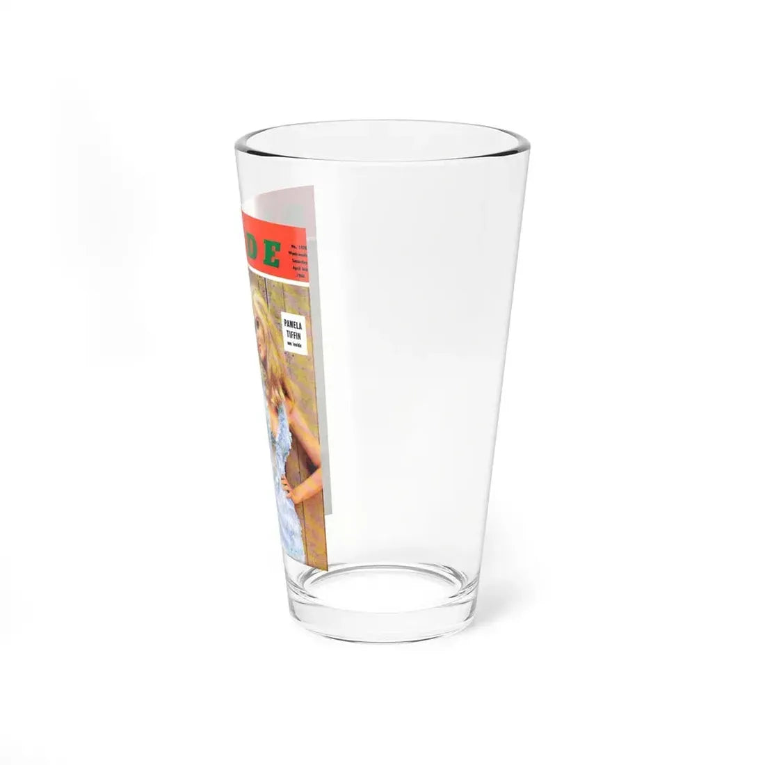 Pamela Tiffin #21 - Mag. Cover (Vintage Female Icon) Pint Glass 16oz - Go Mug Yourself