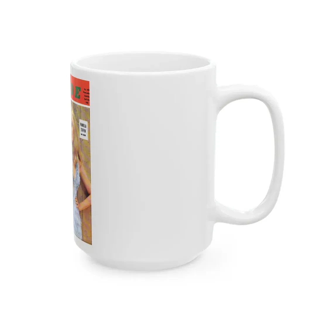 Pamela Tiffin #21 - Mag. Cover (Vintage Female Icon) White Coffee Mug - Go Mug Yourself