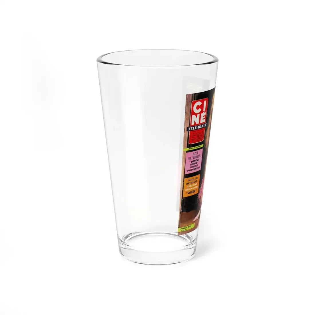 Pamela Tiffin #23 - Mag. Cover (Vintage Female Icon) Pint Glass 16oz - Go Mug Yourself