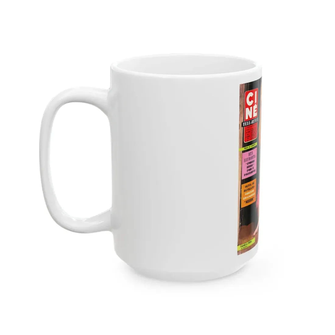 Pamela Tiffin #23 - Mag. Cover (Vintage Female Icon) White Coffee Mug - Go Mug Yourself