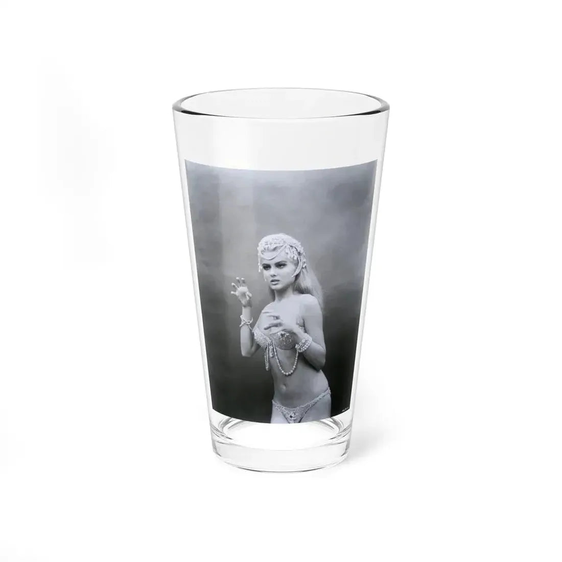 Pamela Tiffin #26 (Vintage Female Icon) Pint Glass 16oz 16oz - Go Mug Yourself