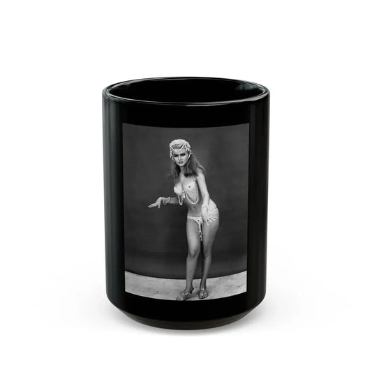 Pamela Tiffin #271 (Vintage Female Icon) Black Coffee Mug 15oz - Go Mug Yourself