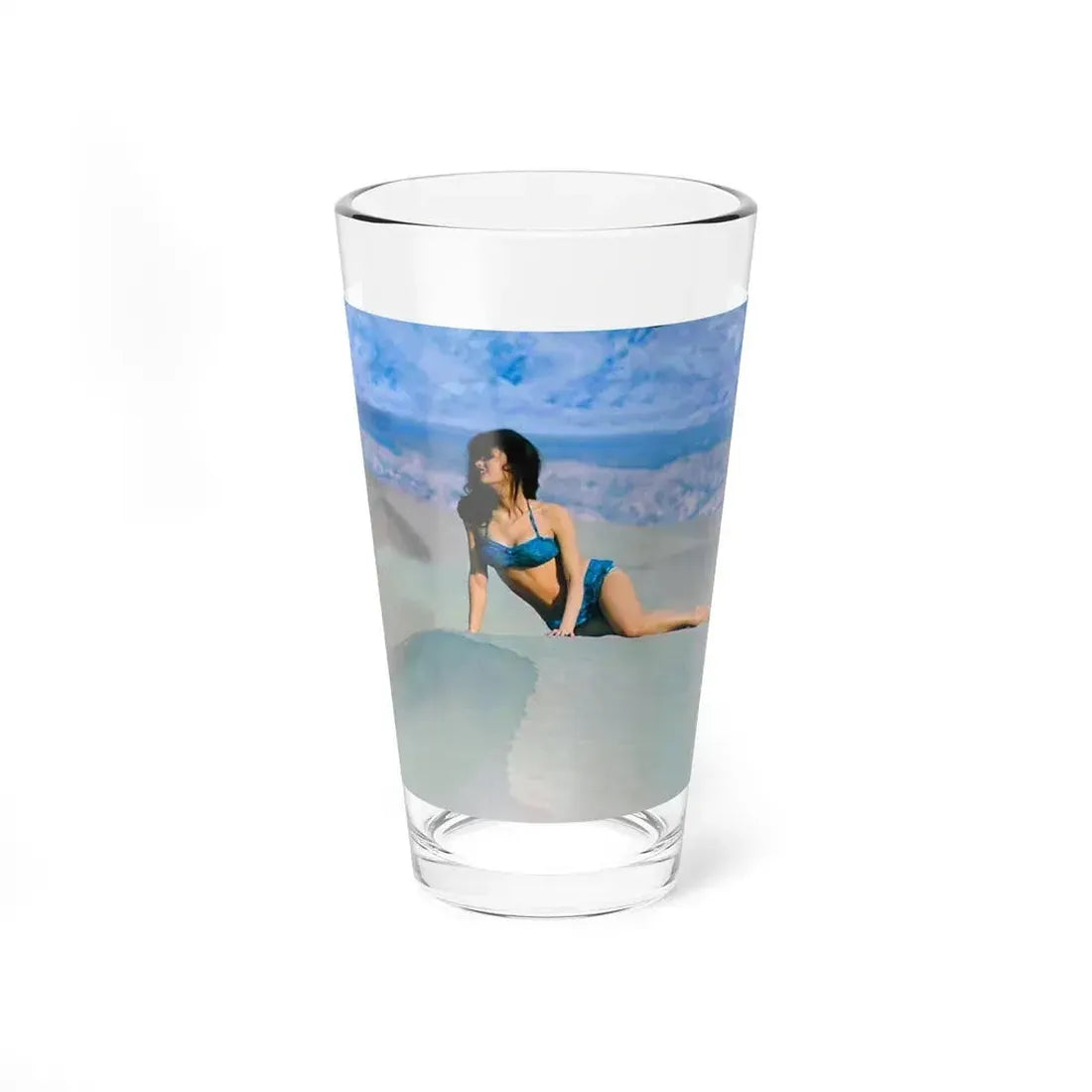 Pamela Tiffin #31 (Vintage Female Icon) Pint Glass 16oz 16oz - Go Mug Yourself