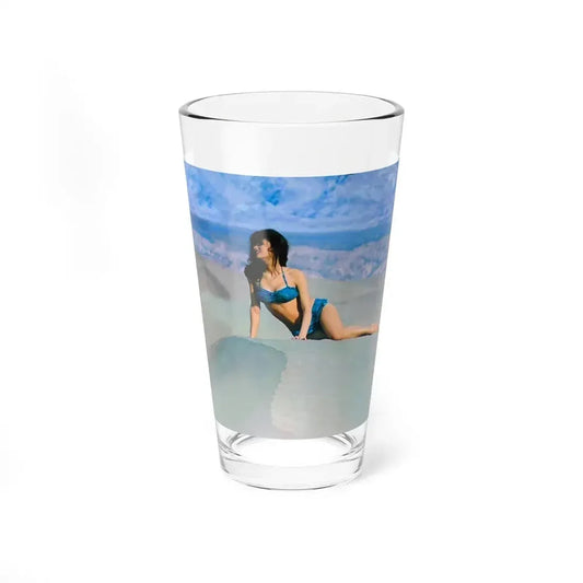 Pamela Tiffin #31 (Vintage Female Icon) Pint Glass 16oz 16oz - Go Mug Yourself