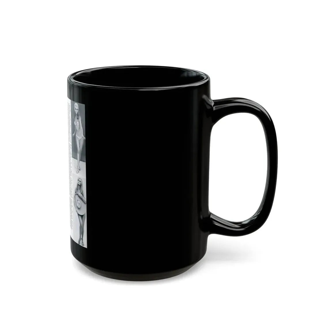 Pamela Tiffin #35 - Mag. Page (Vintage Female Icon) Black Coffee Mug - Go Mug Yourself