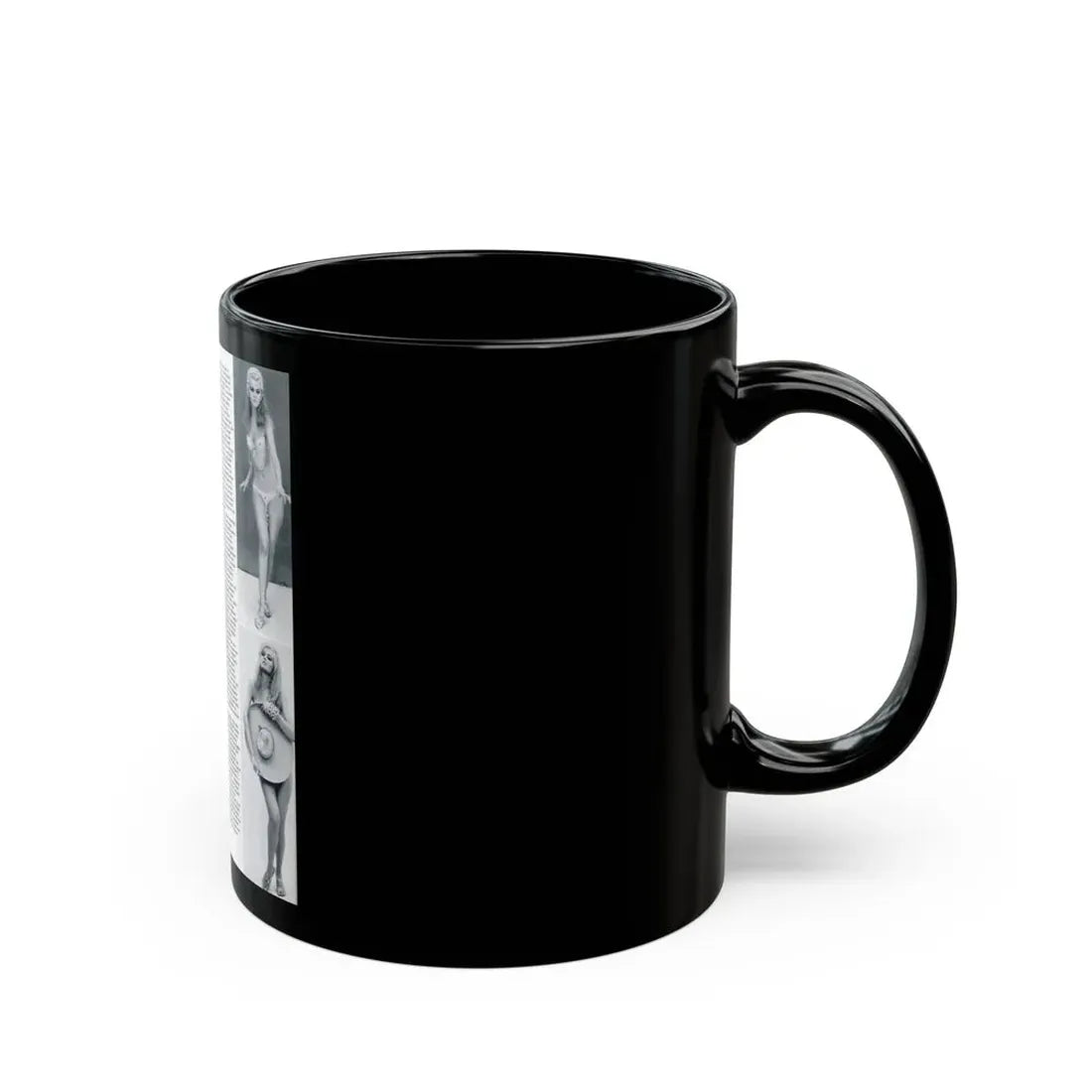 Pamela Tiffin #35 - Mag. Page (Vintage Female Icon) Black Coffee Mug - Go Mug Yourself