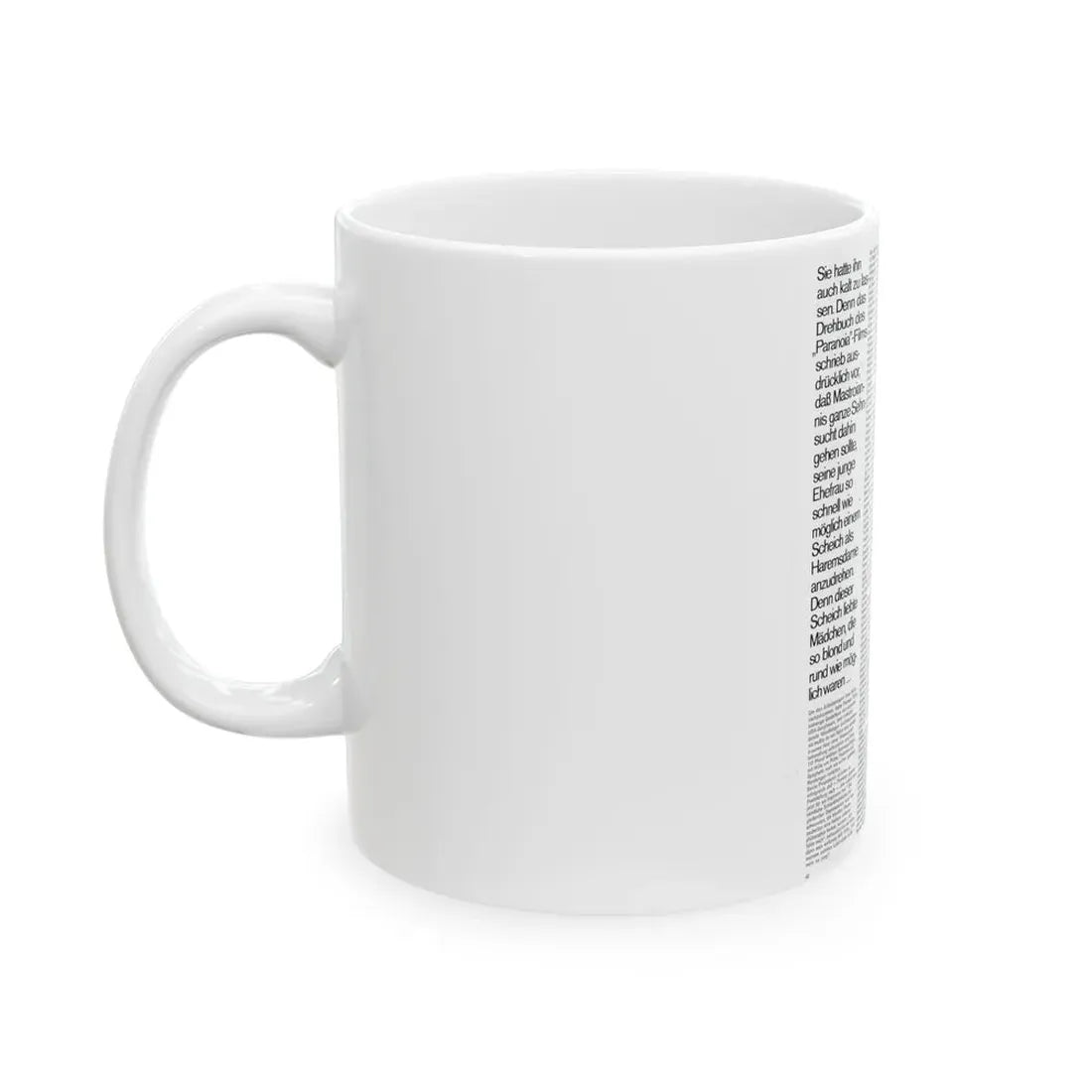 Pamela Tiffin #35 - Mag. Page (Vintage Female Icon) White Coffee Mug - Go Mug Yourself