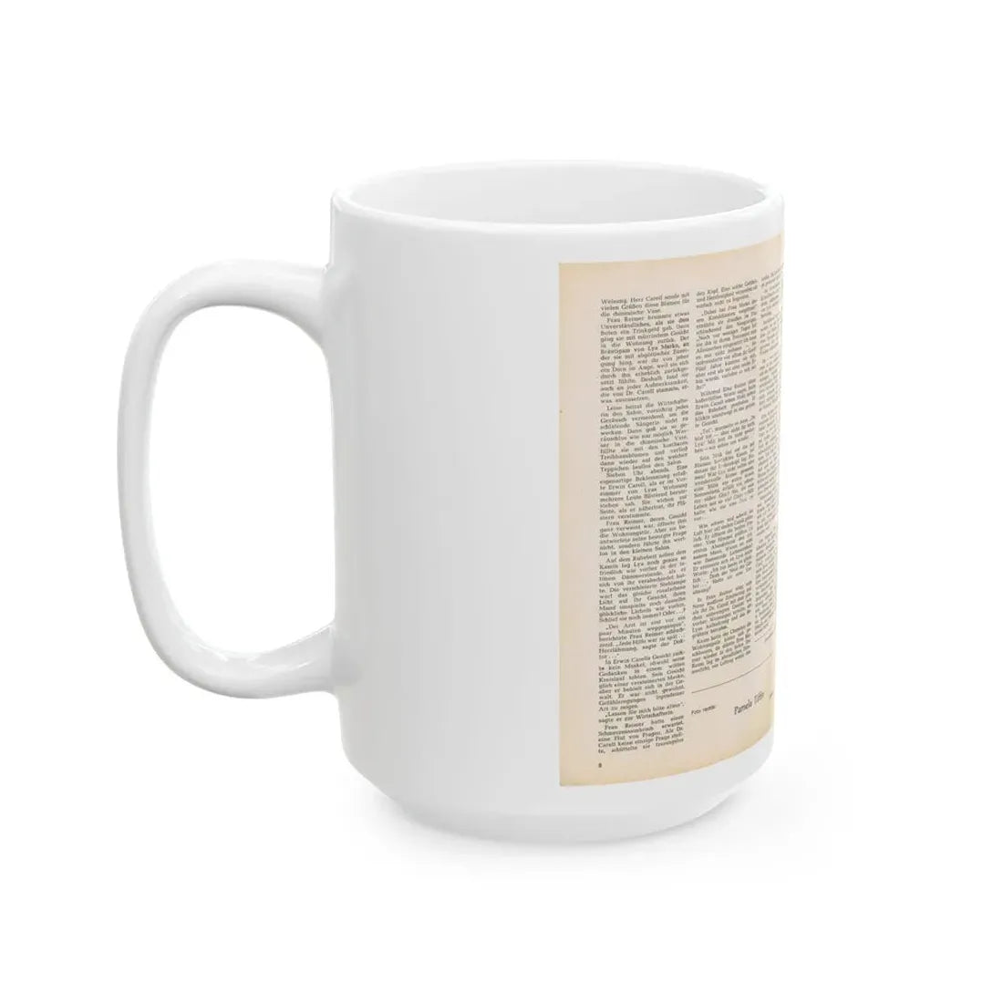 Pamela Tiffin #36 - 2 Mag. Pages (Vintage Female Icon) White Coffee Mug - Go Mug Yourself
