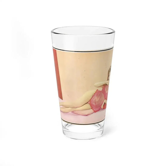 Pamela Tiffin #39 (Vintage Female Icon) Pint Glass 16oz 16oz - Go Mug Yourself