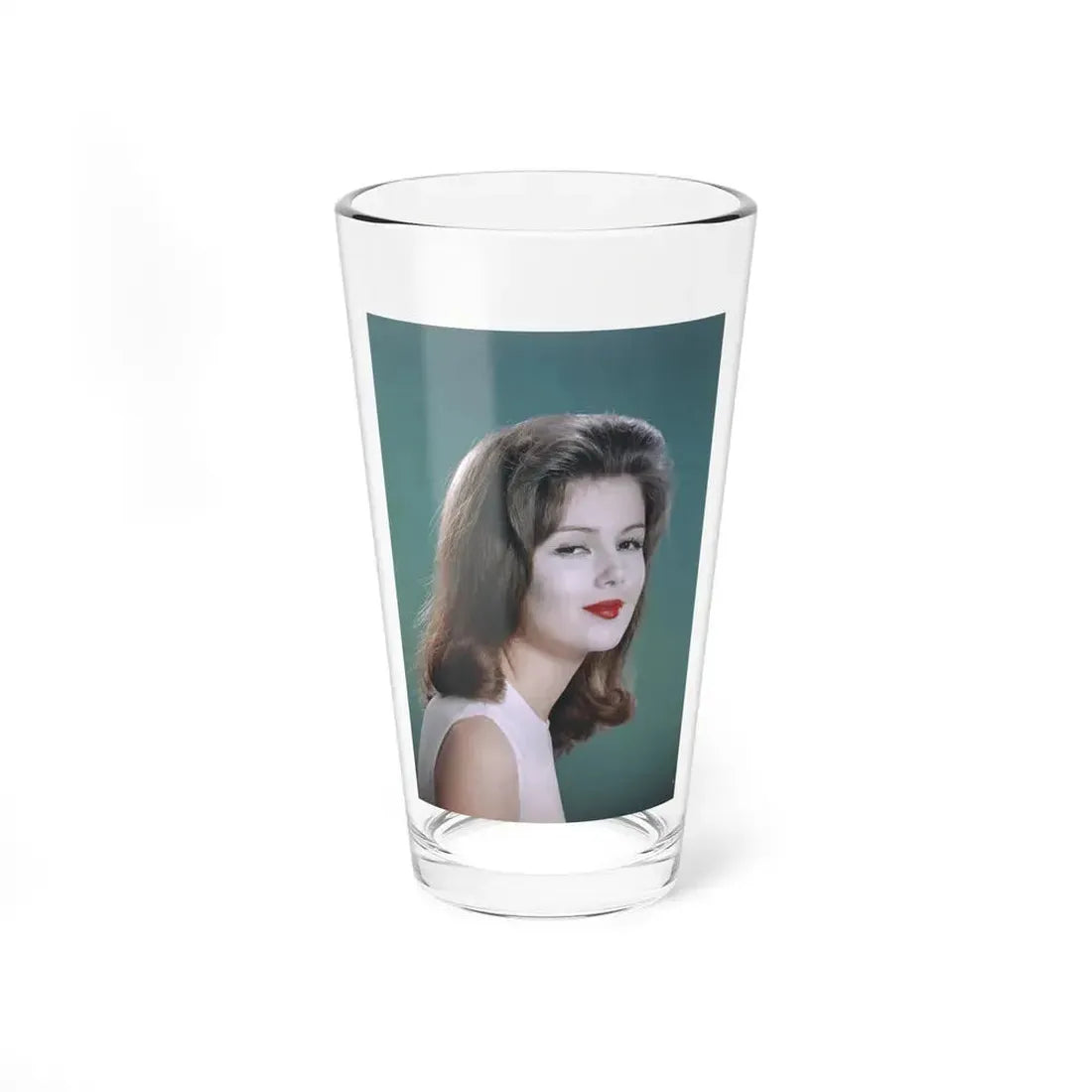 Pamela Tiffin #49 (Vintage Female Icon) Pint Glass 16oz 16oz - Go Mug Yourself