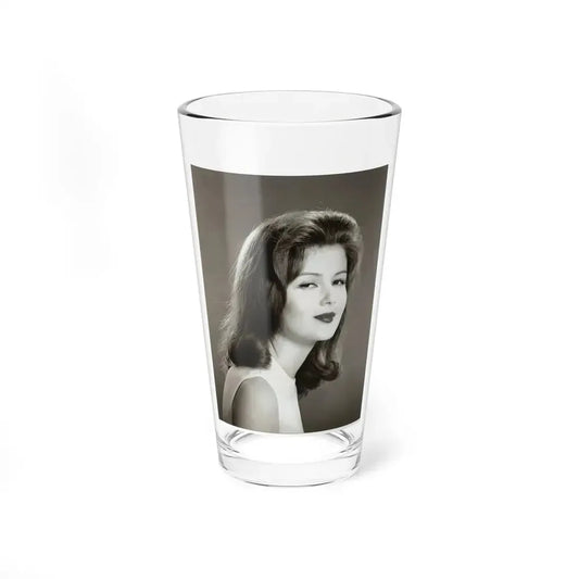 Pamela Tiffin #491 (Vintage Female Icon) Pint Glass 16oz 16oz - Go Mug Yourself