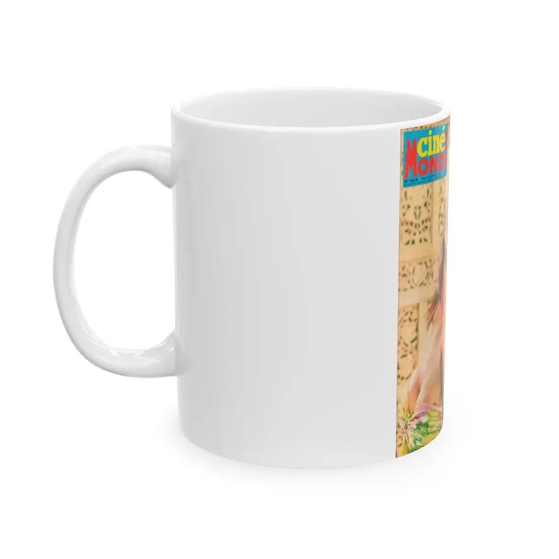 Pamela Tiffin #51 - Mag. Cover (Vintage Female Icon) White Coffee Mug - Go Mug Yourself