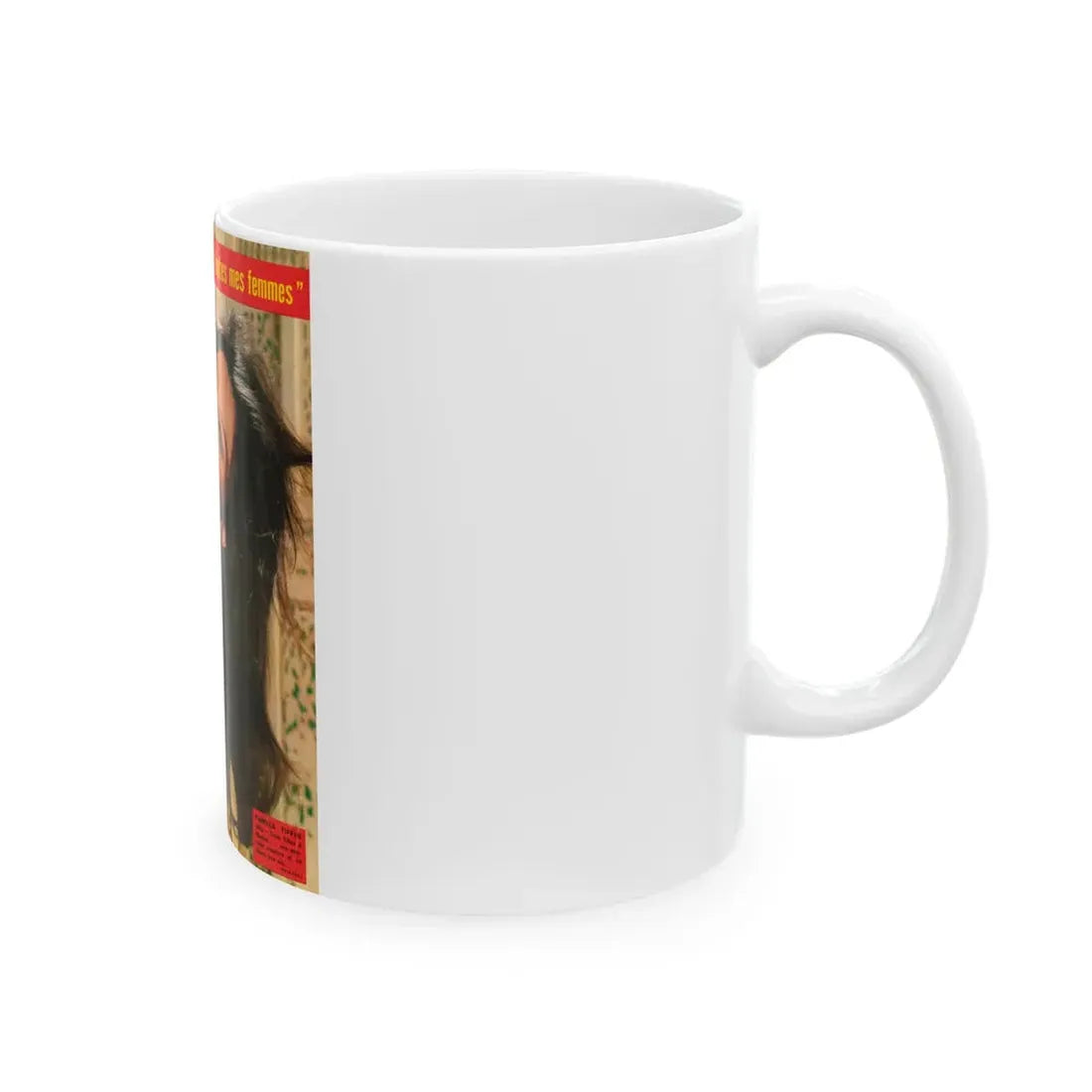 Pamela Tiffin #51 - Mag. Cover (Vintage Female Icon) White Coffee Mug - Go Mug Yourself